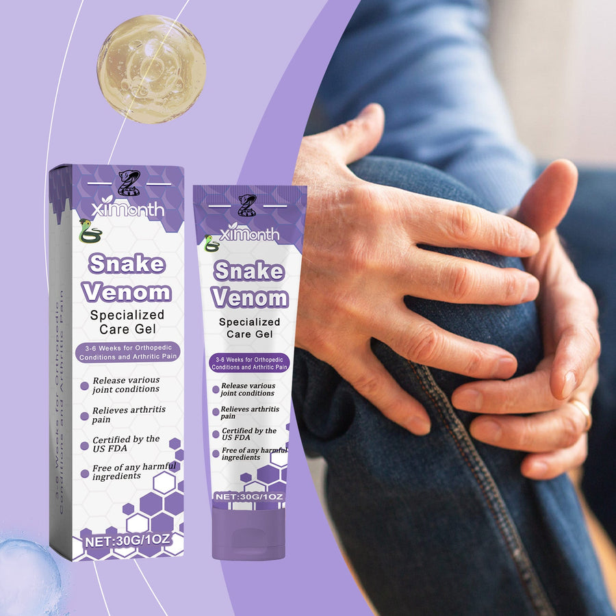Snake Venom Joint Pain Gel – FDA-Certified Relief in 3-6 Weeks