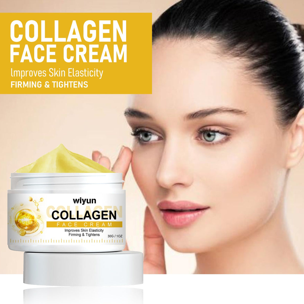 Collagen Face Cream for Firming and Fine Lines