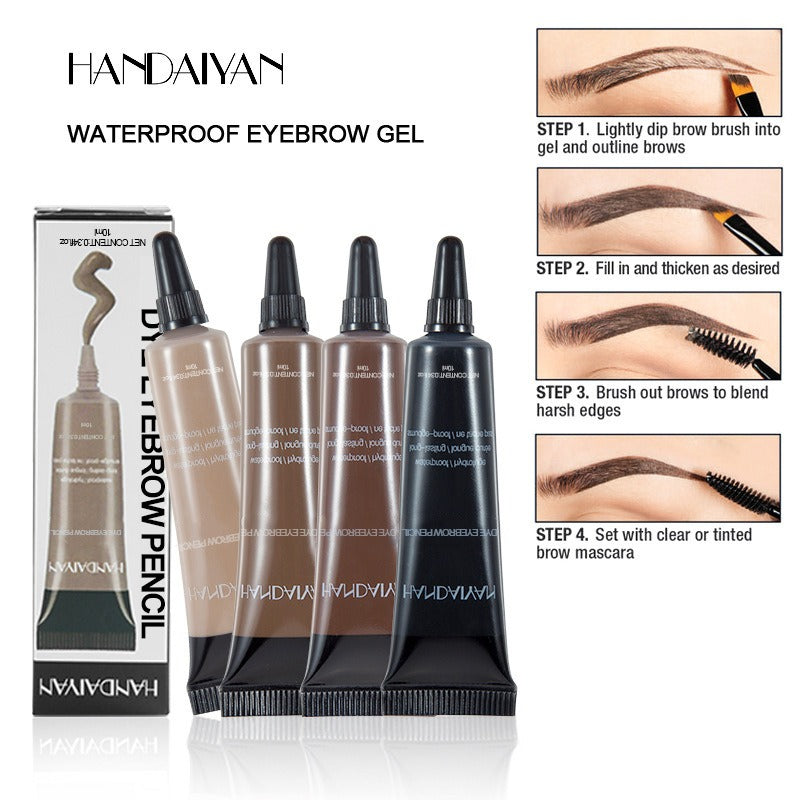 Waterproof Eyebrow Gel for Fuller, Defined-Looking Brows