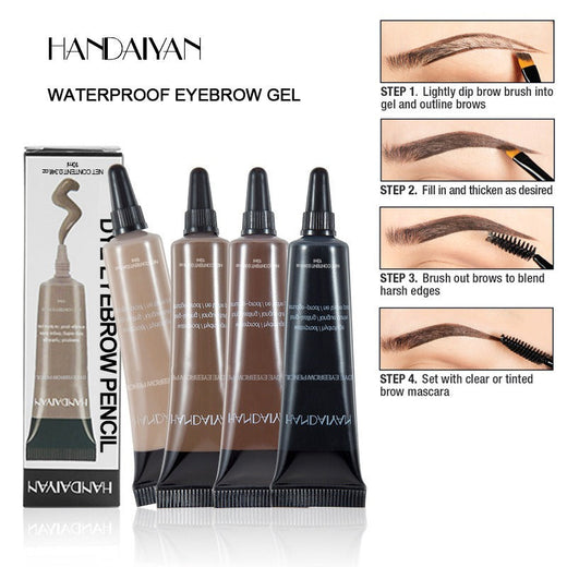 Waterproof Eyebrow Gel for Fuller, Defined-Looking Brows