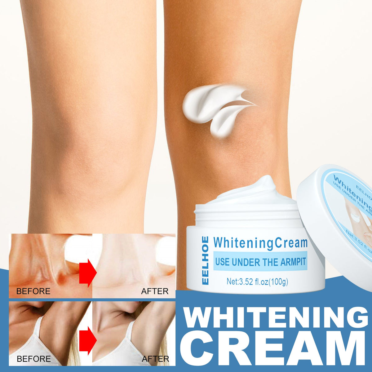 Underarm & Body Brightening Cream for Dark Spots
