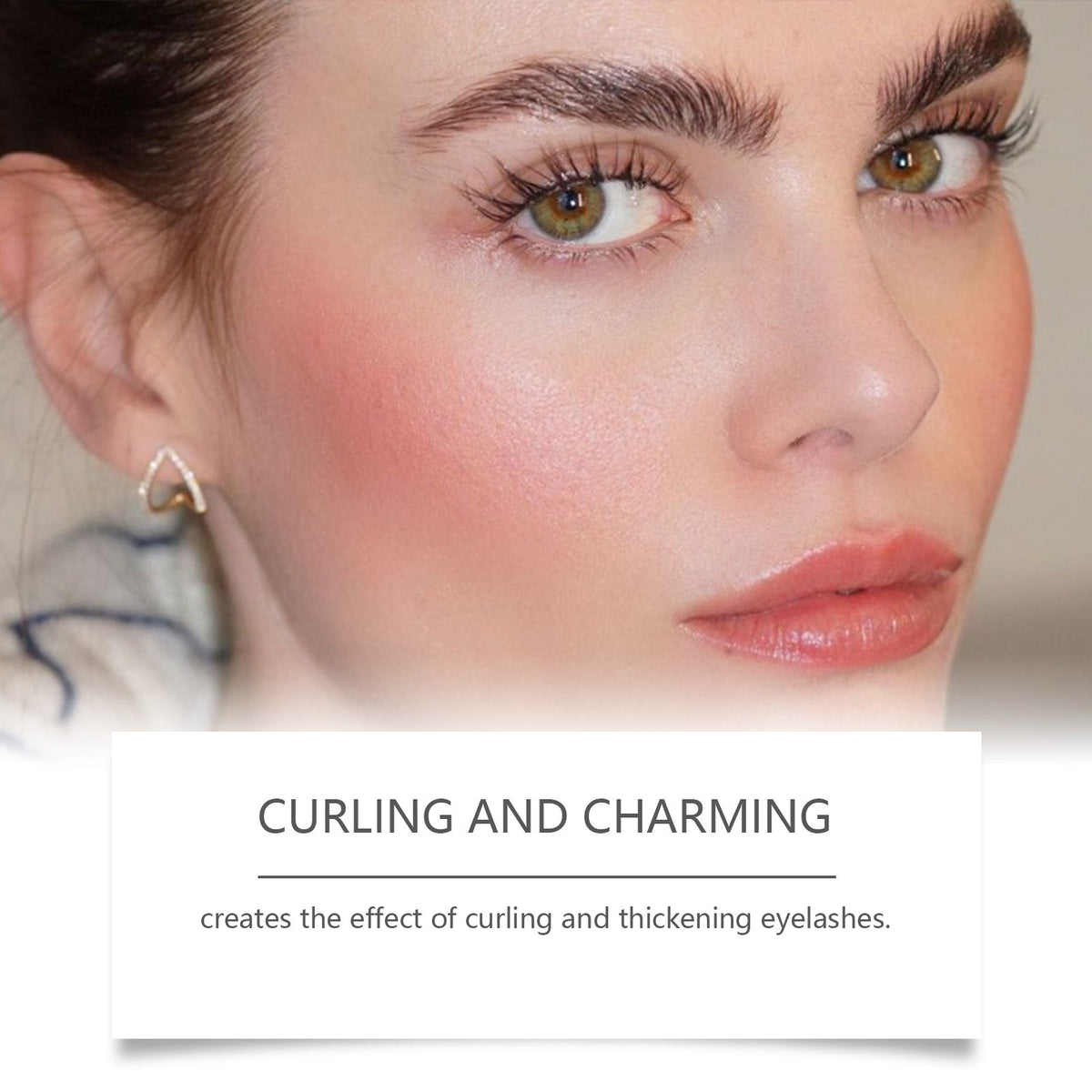 Waterproof Mascara for Naturally Curled Fuller Lashes
