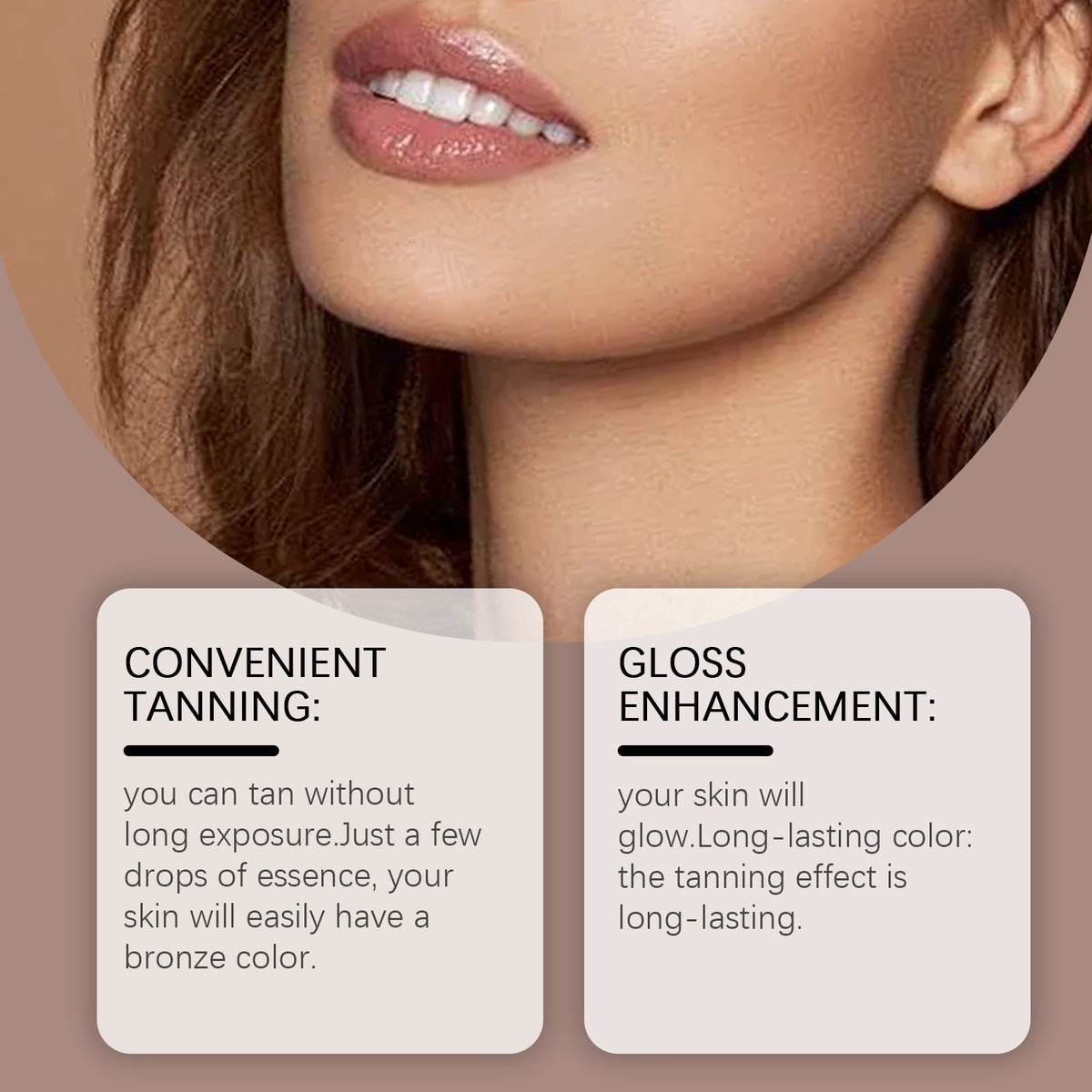 Self-Tanning Drops for a Sunless Bronze Glow