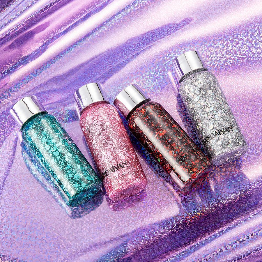 Face and Body Glitter Gel for Instant Festival Shine