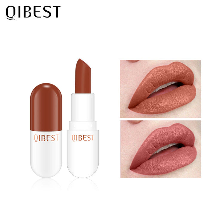 Mini Capsule Lipstick Set – Portable Velvet Matte Color