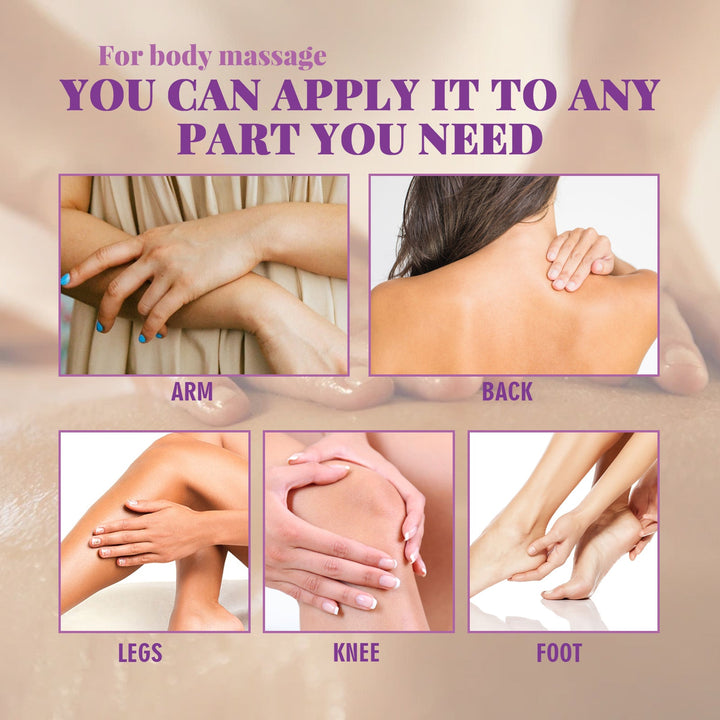 Essential Oil Set for Relaxing Body Massage & Skin Care