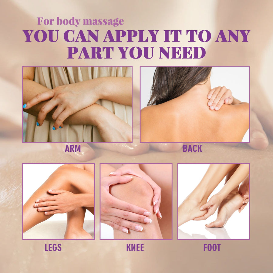 Essential Oil Set for Relaxing Body Massage & Skin Care