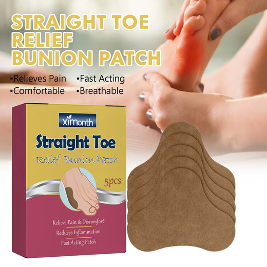Bunion Relief Patch Set — Fast Pain & Swelling Relief, Wear