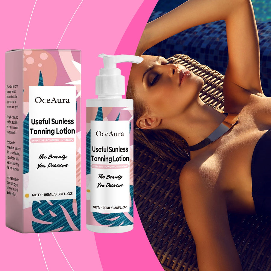 Self-Tanning Lotion for Even, Streak-Free Wheat Tan Glow