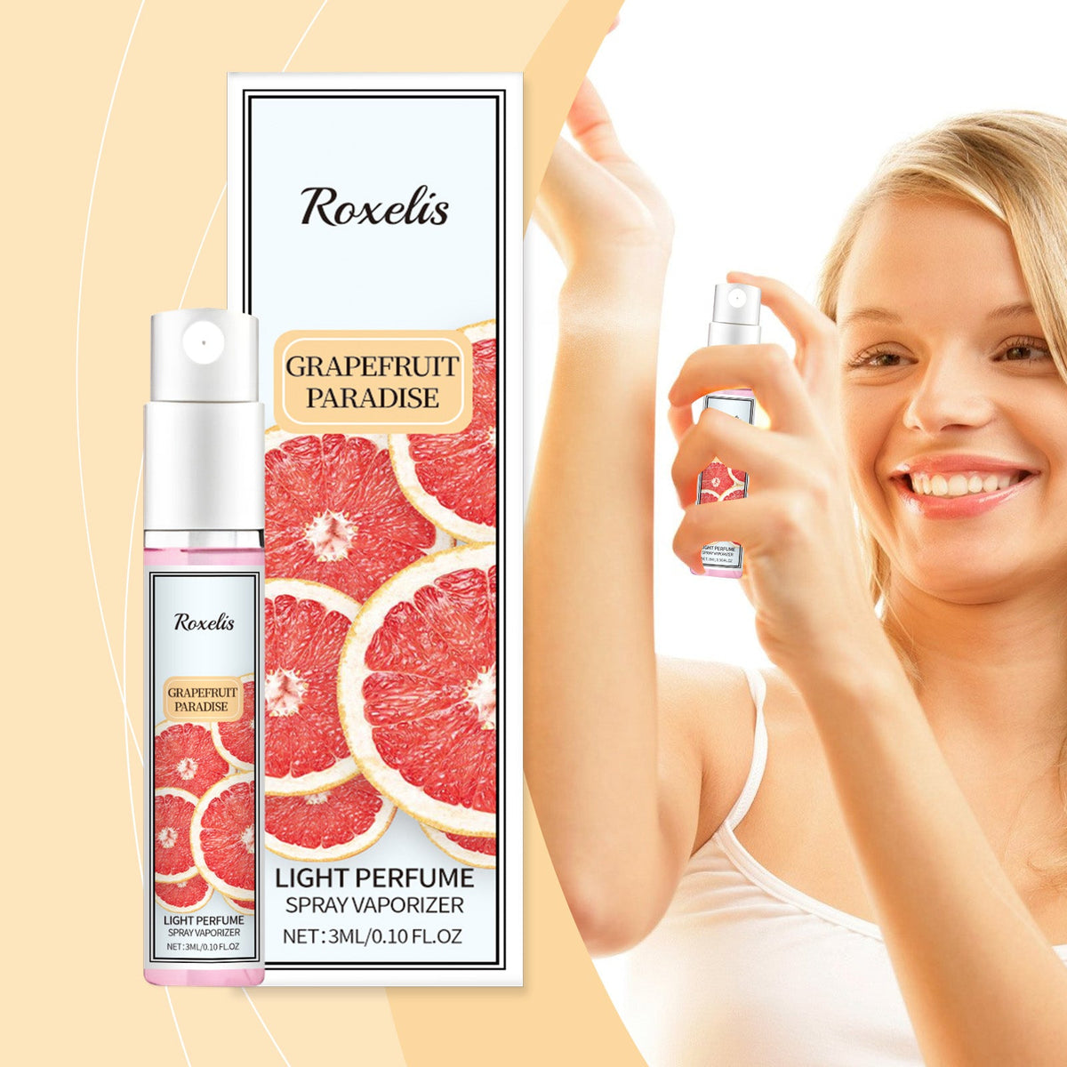 Grapefruit Perfume Spray for Fresh Everyday Fragrance