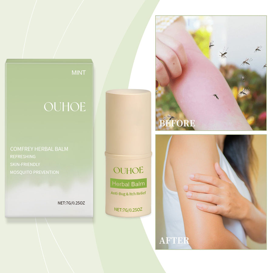 Comfrey Refreshing Balm – Anti-Bug & Itch Relief with Mint