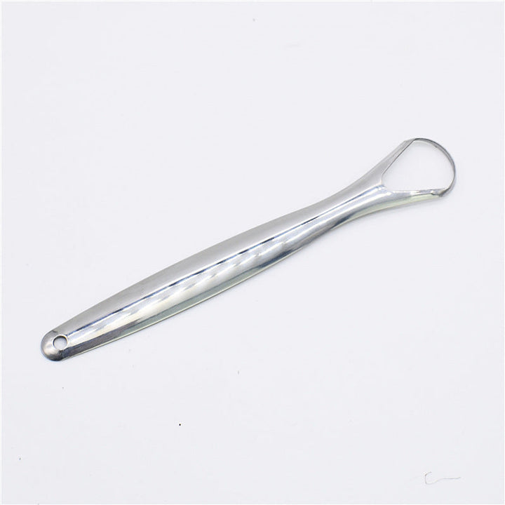 Stainless Steel Tongue Scraper – Remove Bad Breath
