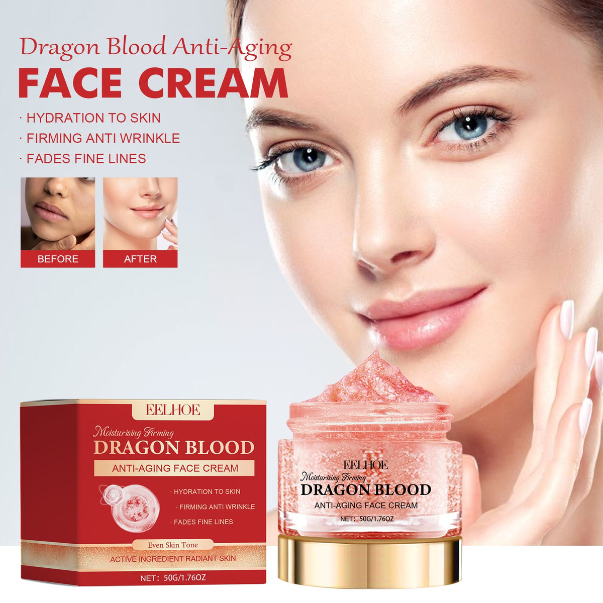 Dragon Blood Anti-Aging Cream for Fine Lines & Firmness
