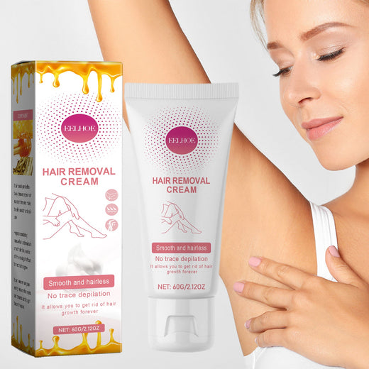 Hair Removal Cream for Face, Lip & Body - No Razor Bumps