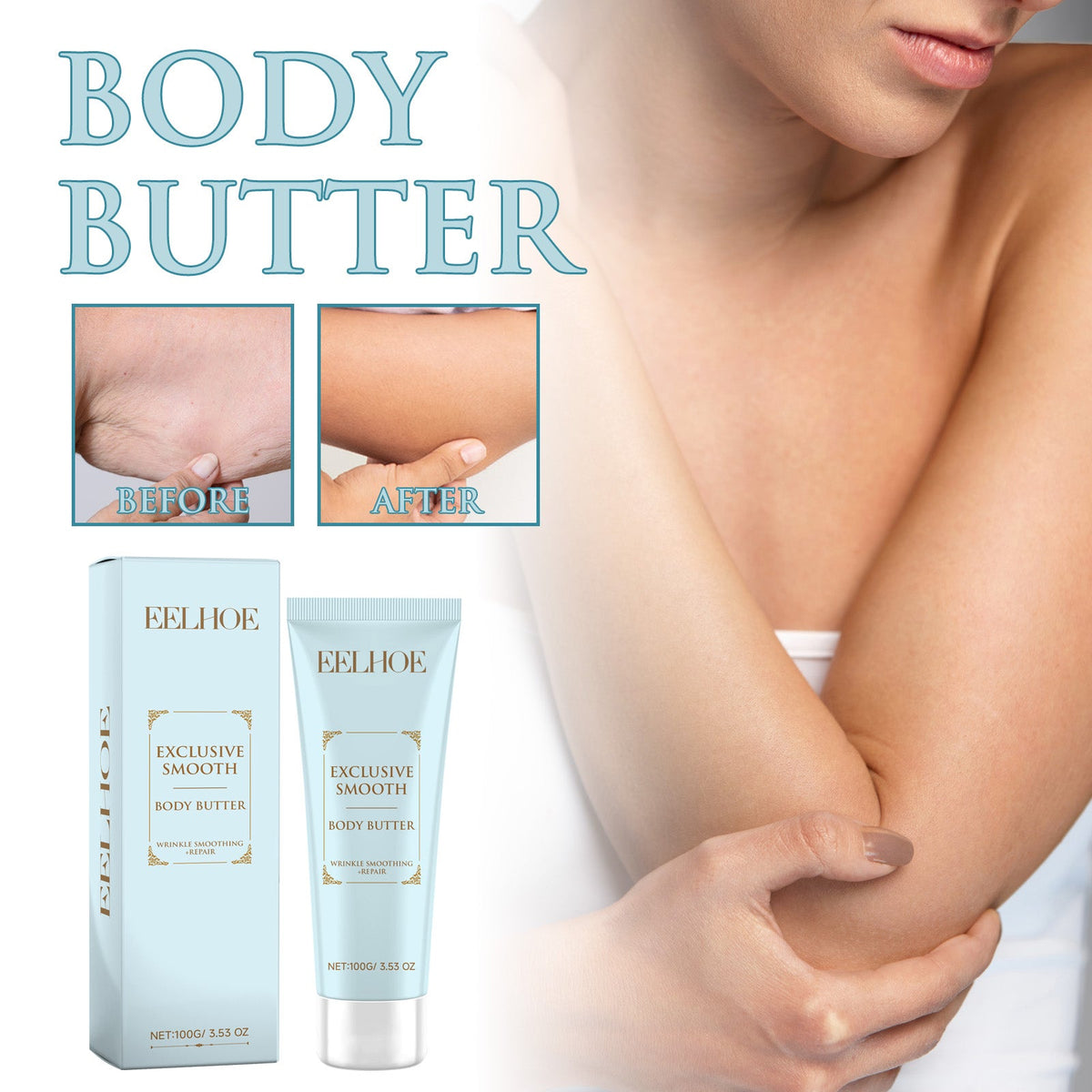 Firming Body Butter for Crepey Skin & Cellulite