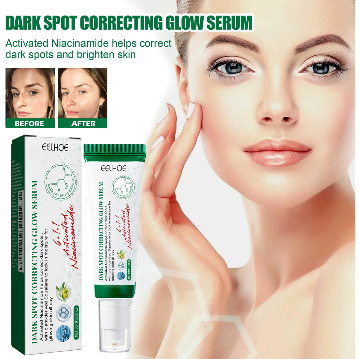 Dark Spot Correcting Glow Serum with Activated Niacinamide