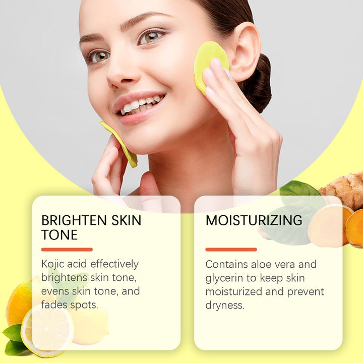 Turmeric Kojic Acid Cleansing Pads — Brighter Skin