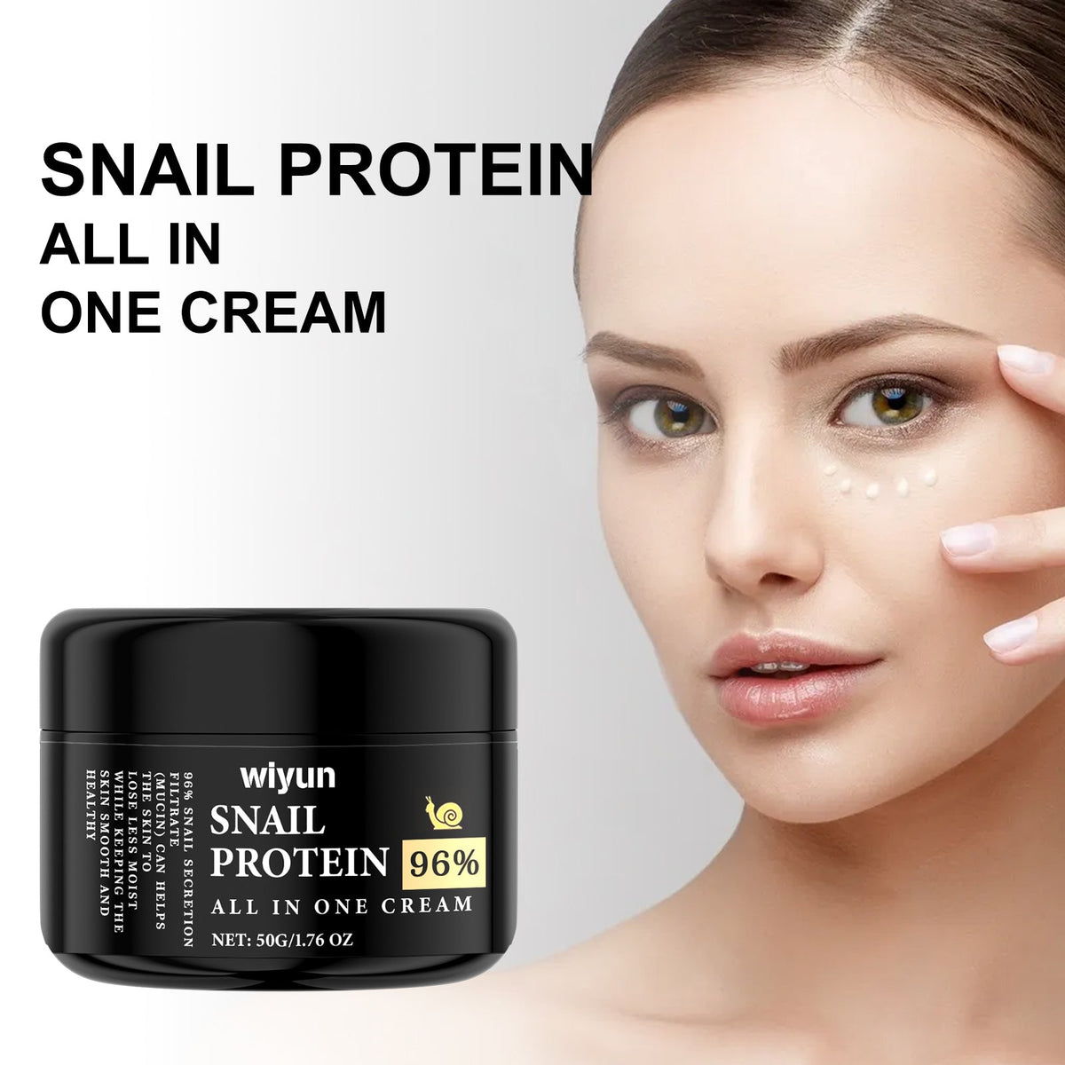 Snail Protein All In One Cream for Dull, Tired Skin