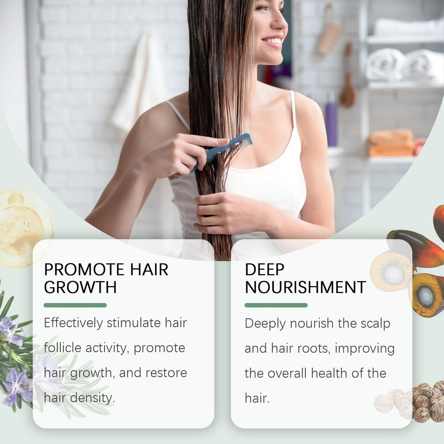Rosemary Hair Balm for Scalp Nourishment & Dry Hair