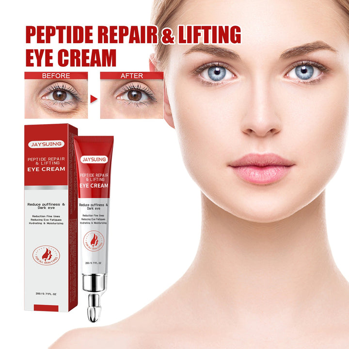 Peptide Eye Cream for Puffiness, Dark Circles & Lines