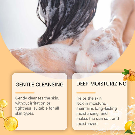 Lemon Turmeric Soap Bar for Brighter, Even-Toned Skin