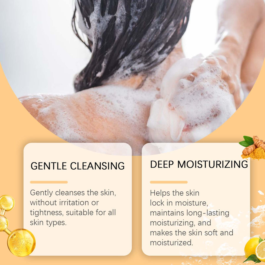 Lemon Turmeric Soap Bar for Brighter, Even-Toned Skin