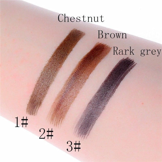 4-Prong Eyebrow Pencil for Natural-Looking Hair Strokes