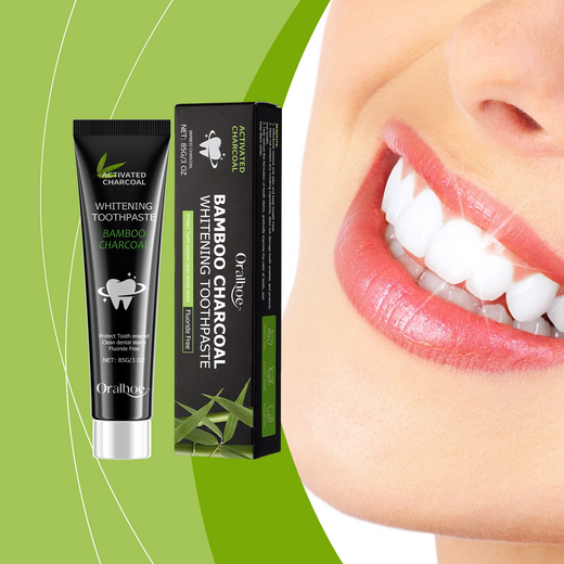 Bamboo Charcoal Toothpaste – Whitening for Sensitive Teeth