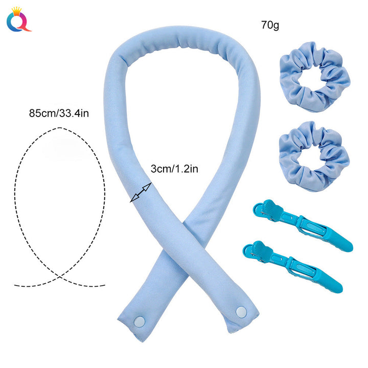 Heatless Curls Band — Overnight Waves Without Damage