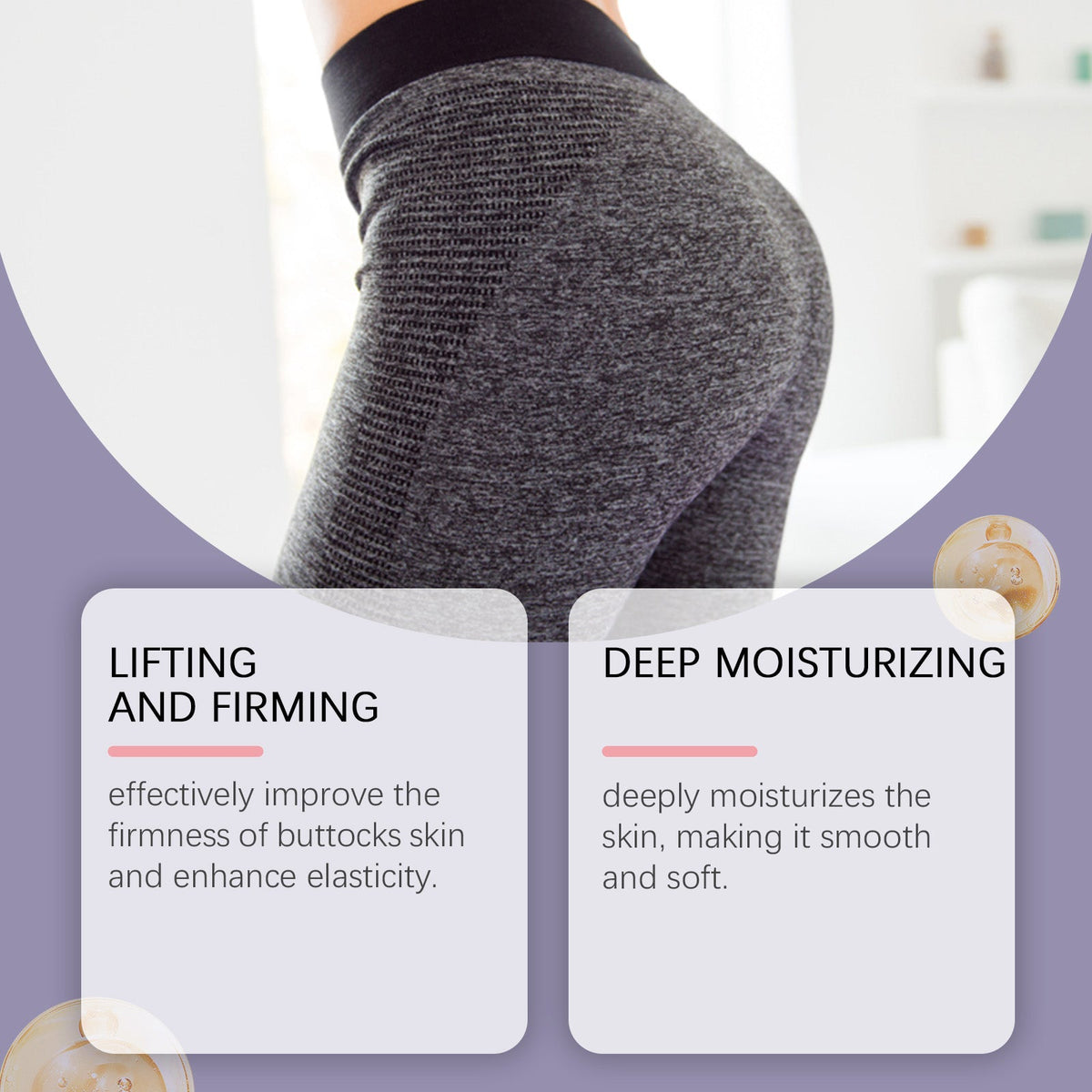 OceAura Hip Firming Cream for Elasticity & Lift