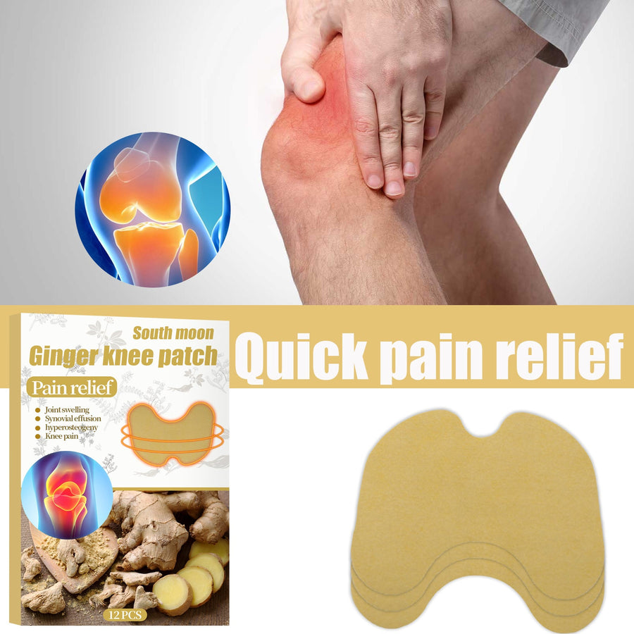 Ginger Knee Patch — Natural Heat Therapy for Pain Relief