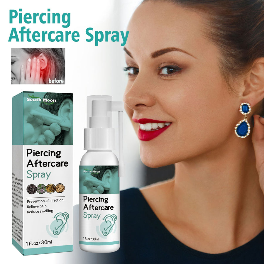 Piercing Aftercare Spray — Prevent Infection & Soothe Pain