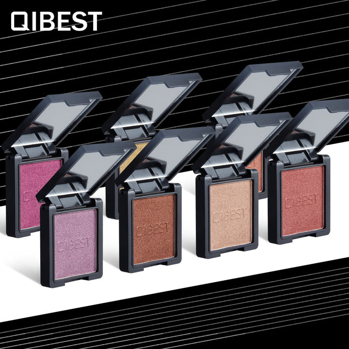 Monochrome Single Eyeshadow Palette With Mirror Compact