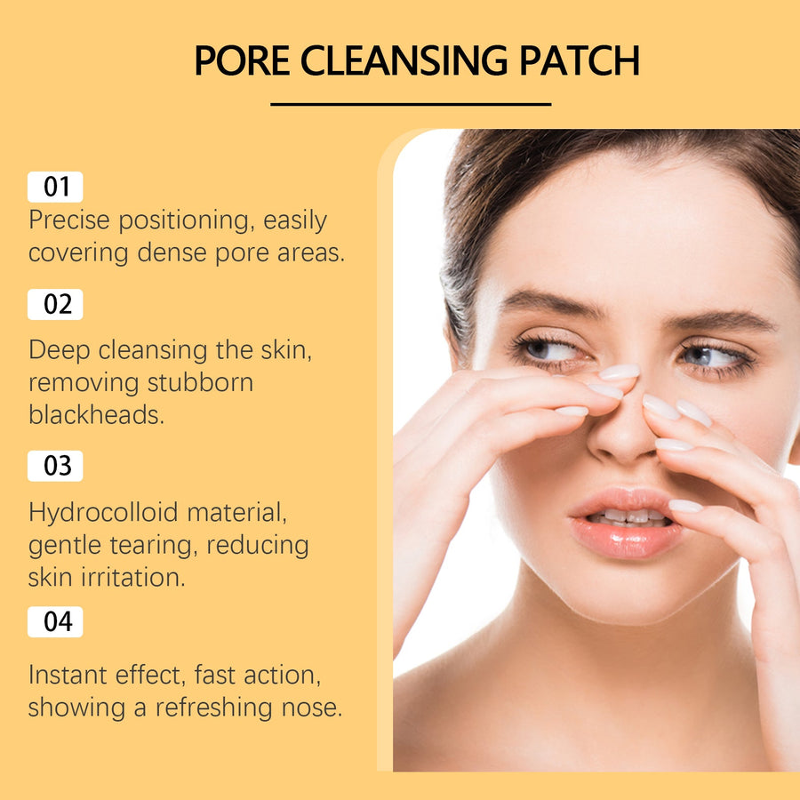 Hydrocolloid Nose Patches for Cleaner-Looking Pores