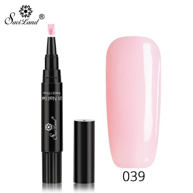 3‑in‑1 Gel Nail Pen — 60 Colors, Salon‑Quality Manicure