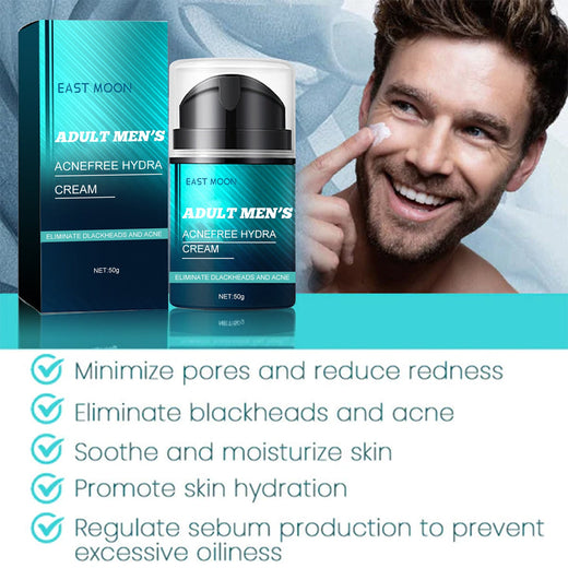 Men's Face Cream for Acne, Oil Control and Fine Lines