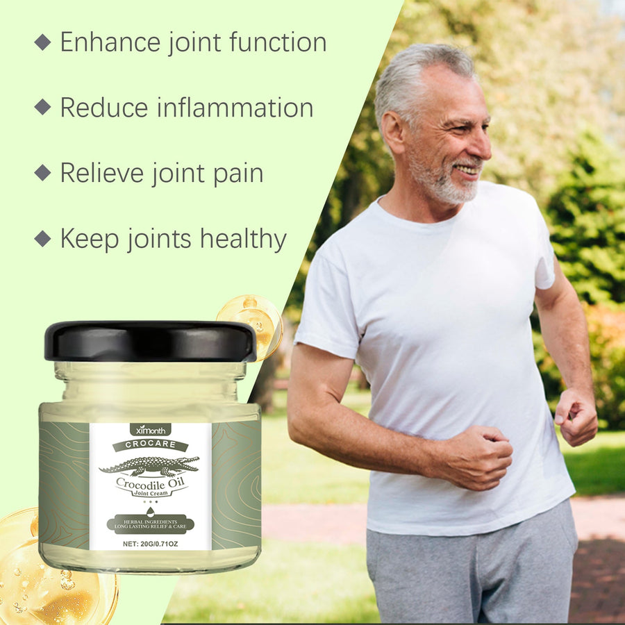 Crocodile Oil Joint Care Cream — Long-Lasting Relief