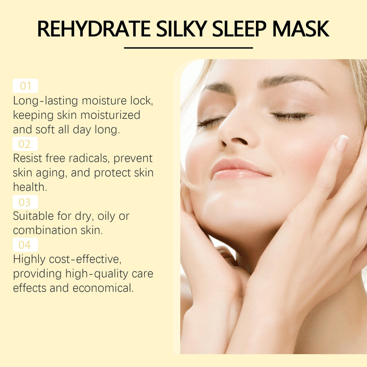 Overnight Collagen Sheet Mask for Dehydrated Skin