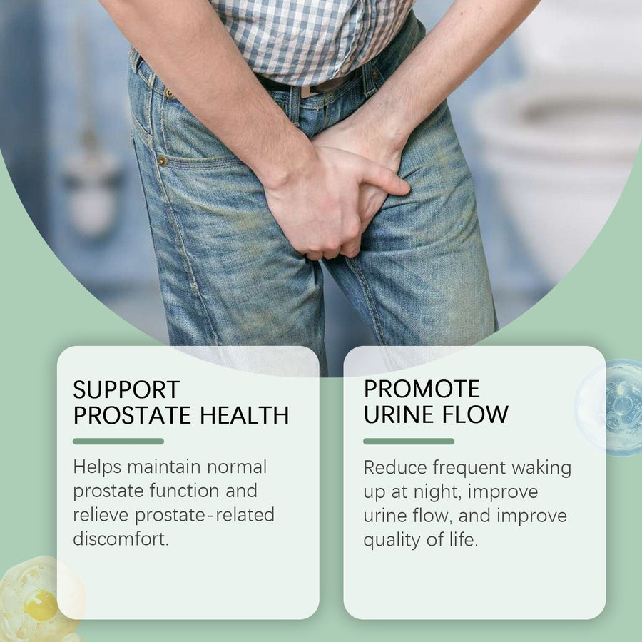 Prostate Supplement for Men — Better Urine Flow & Restful