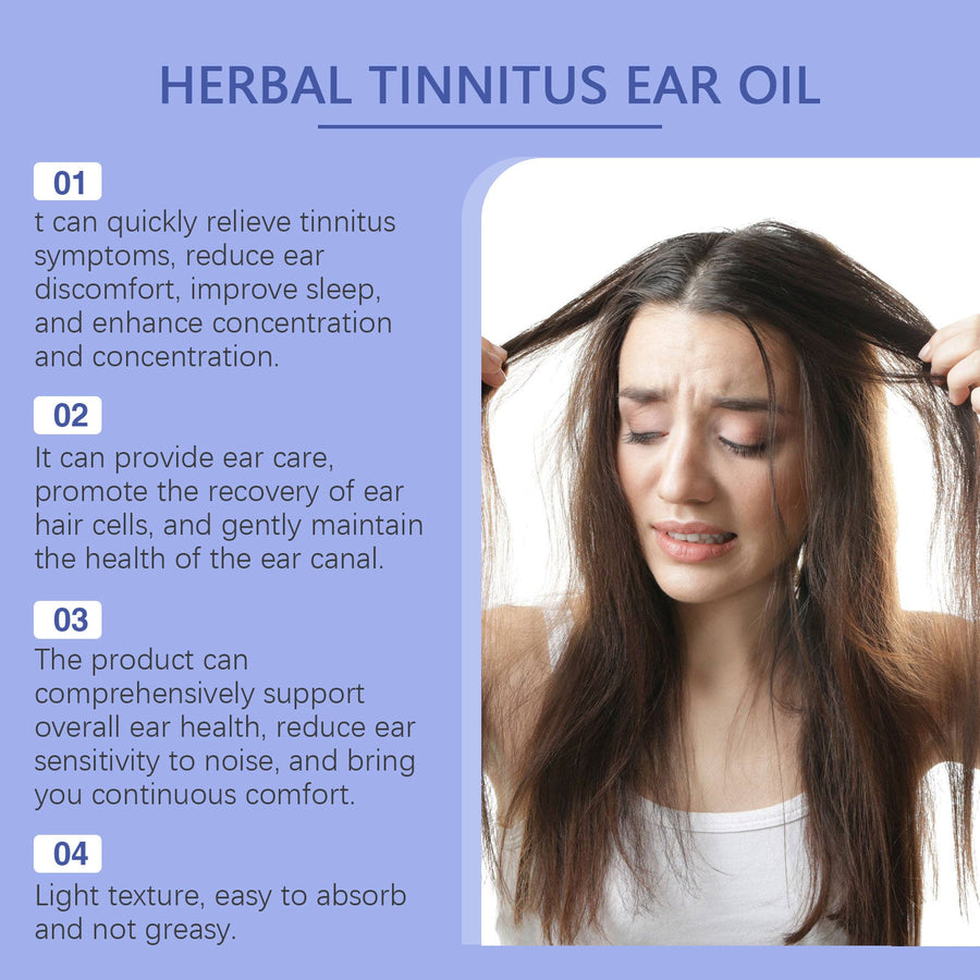 Herbal Ear Oil for Daily Ear Comfort & Wax Softening