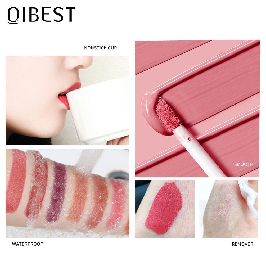 Velvet Matte Lip Gloss for Smooth, Non-Transfer Color