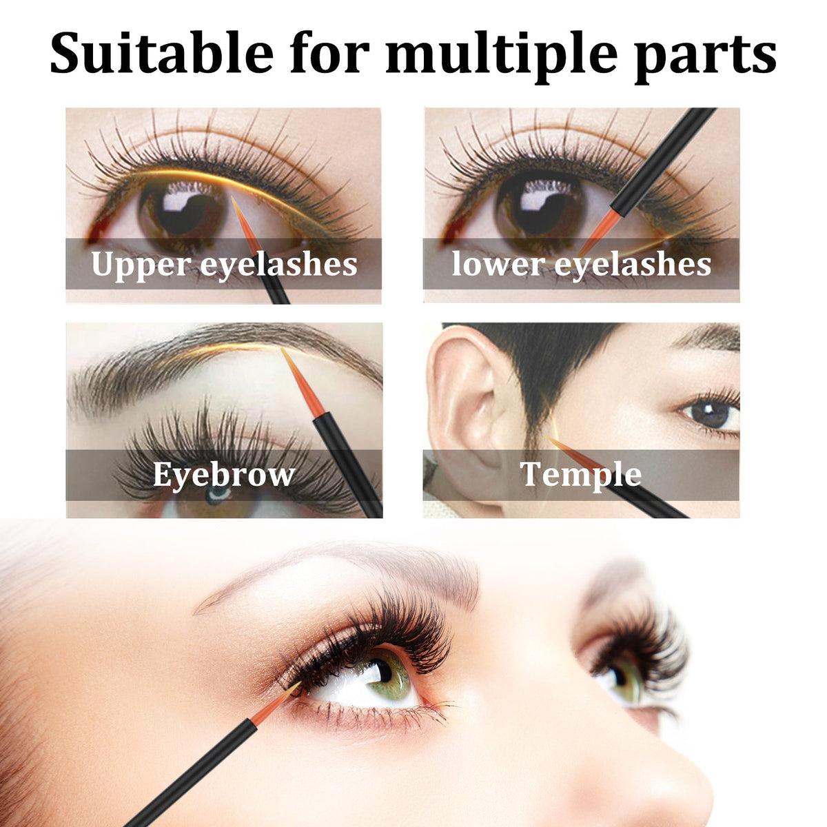 Eyelash Serum for Fuller, Longer-Looking Lashes & Brows