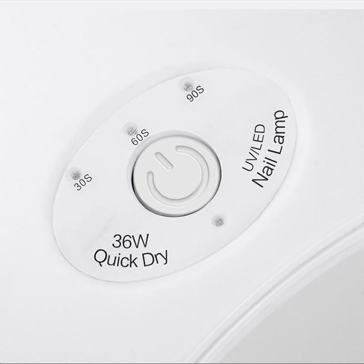 36W UV LED Nail Lamp — Salon-Quality Gel Curing in 90s