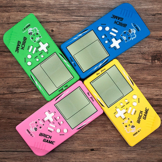 Portable Retro Handheld Game Console — Tetris & 9999