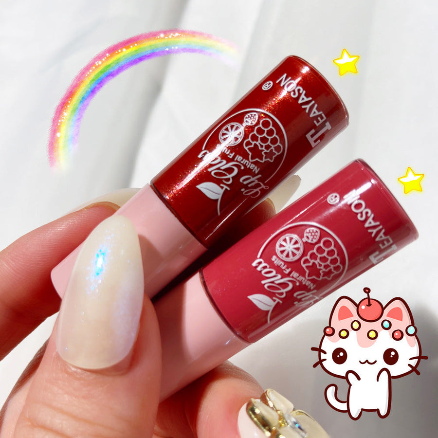 Clear Lip Gloss for Sparkling Glass-Like Lip Shine