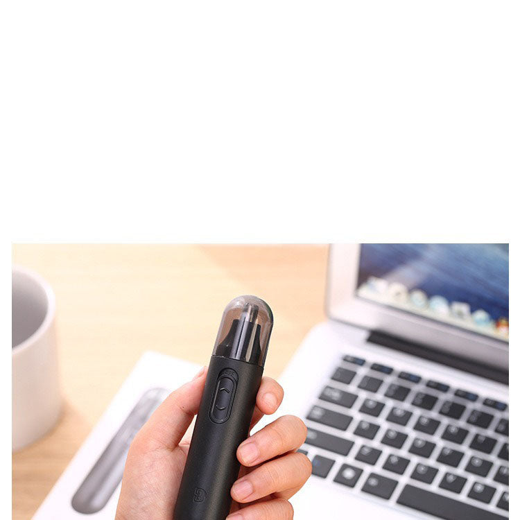 Electric Nose & Eyebrow Trimmer — Silent Rechargeable Grooming