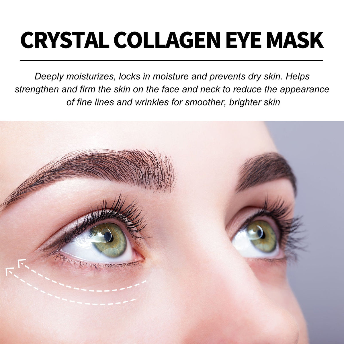 Crystal Collagen Eye Mask for Fine Lines & Puffiness