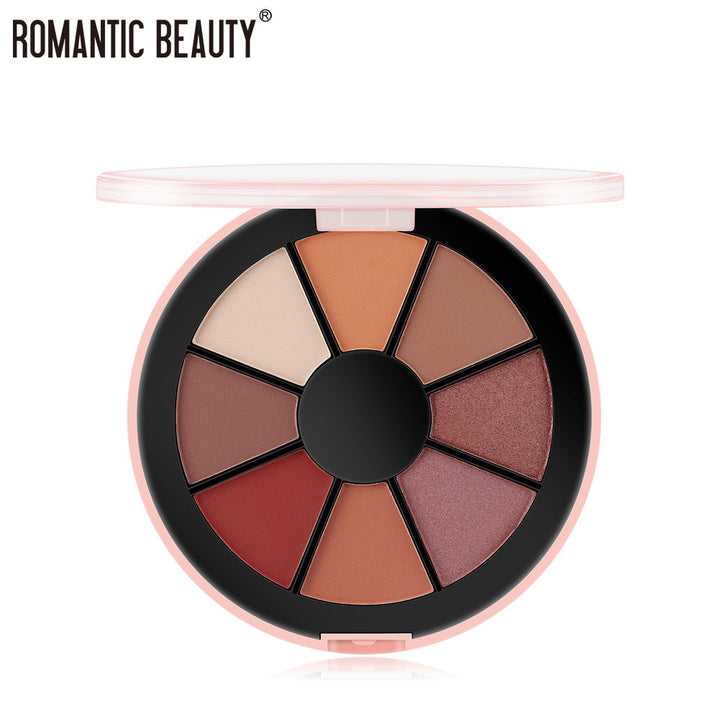 Smokey Eyeshadow Palette — 8 Warm Matte & Shimmer Shades
