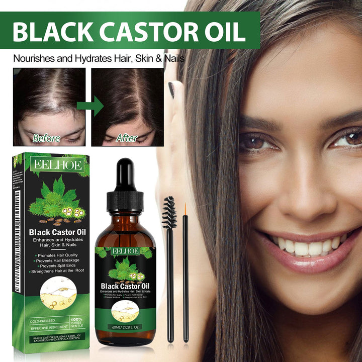 Castor Oil Hair Treatment for Stronger-Looking Hair