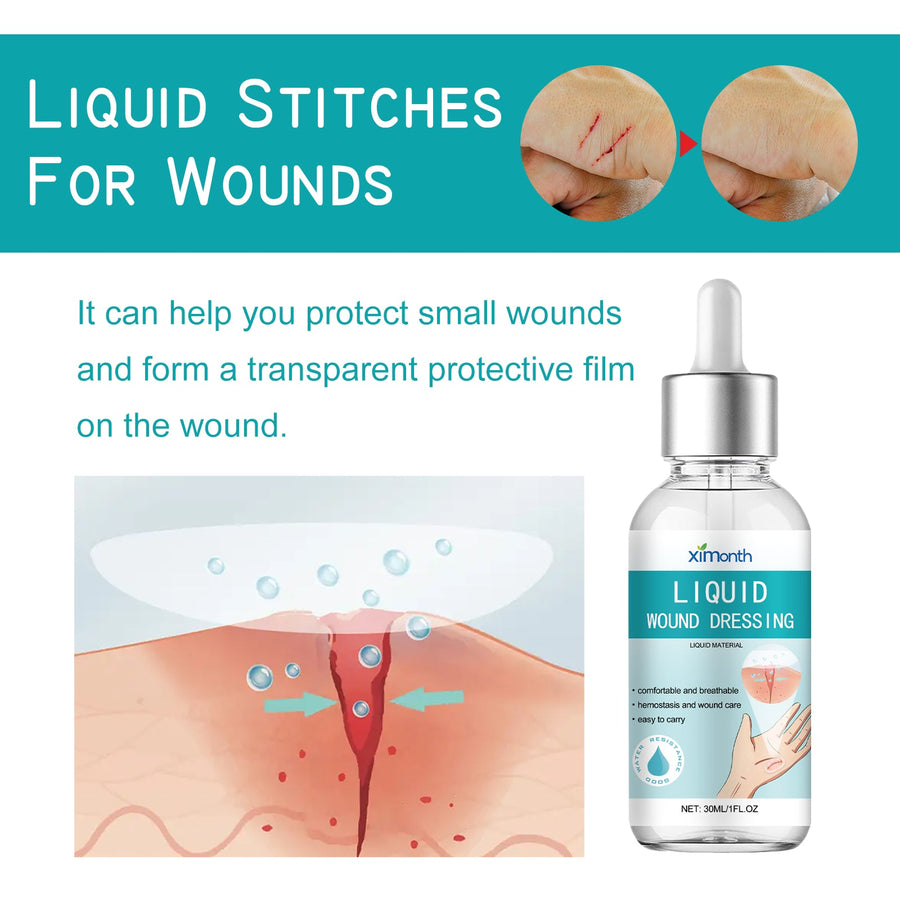 Liquid Bandage Drops – Transparent Protective Film